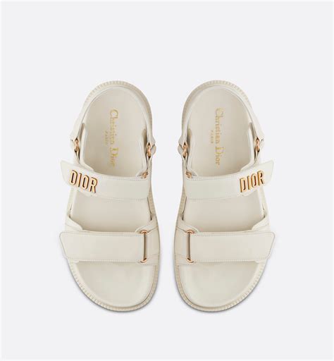 dior sandal white|realreal christian dior sandals.